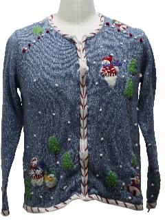 1980's Womens Ugly Christmas Sweater