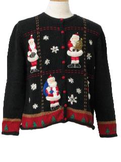 1980's Womens Ugly Christmas Sweater 