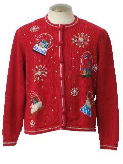 1980's Womens Ugly Christmas Sweater