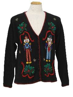 1980's Unisex Ugly Christmas Cardigan Sweater