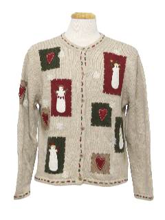 1980's Womens Ugly Christmas Sweater 