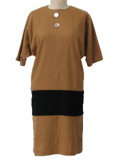 1970's Womens Wool Dress