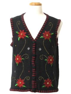 1980's Unisex Ugly Christmas Sweater Vest