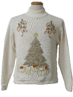 1980's Womens Ugly Christmas Sweater