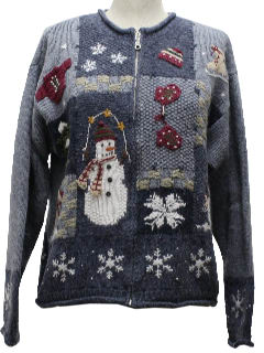 1980's Womens Ugly Christmas Sweater