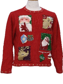 1980's Womens Ugly Christmas Sweater