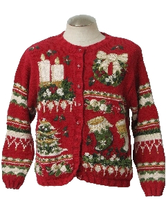 1980's Womens Ugly Christmas Sweater