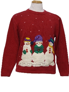 1980's Womens Ugly Christmas Sweater