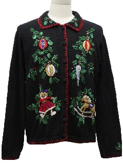 1980's Womens Ugly Christmas Sweater 