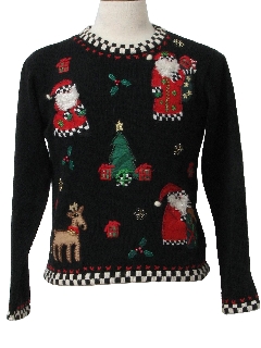 1980's Womens Ugly Christmas Sweater