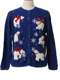 1980's Womens Ugly Christmas Sweater