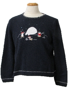 1980's Womens Ugly Christmas Sweater