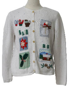 1980's Womens Ugly Christmas Sweater