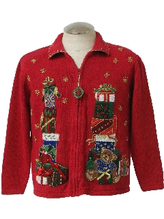 1980's Womens Ugly Christmas Sweater