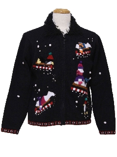 1980's Womens Ugly Christmas Sweater