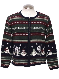 1980's Womens Ugly Christmas Sweater