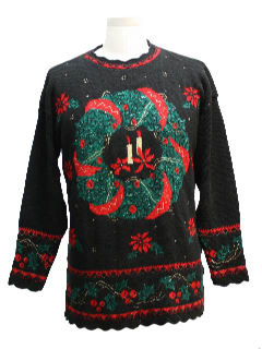 1980's Unisex Ugly Christmas Sweater 