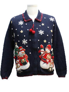 1980's Womens Ugly Christmas Sweater