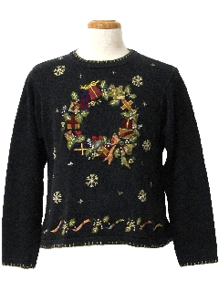 1980's Womens Ugly Christmas Sweater 