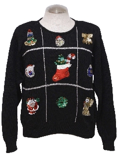 1980's Womens Ugly Christmas Sweater