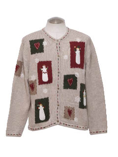 1980's Womens Ugly Christmas Sweater