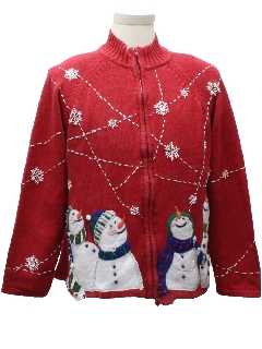 1980's Womens Ugly Christmas Sweater