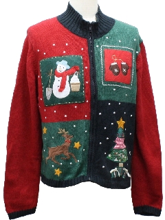 1980's Womens Ugly Christmas Sweater