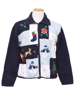 1980's Womens Ugly Christmas Sweater