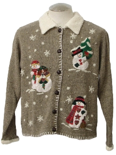 1980's Womens Ugly Christmas Sweater