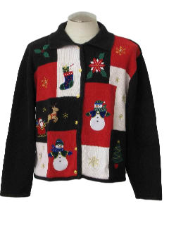 1980's Womens Ugly Christmas Sweater