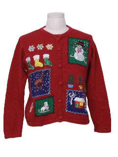 1980's Womens Ugly Christmas Sweater