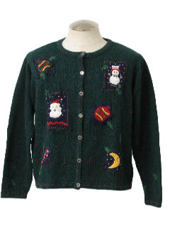 1980's Womens Ugly Christmas Sweater