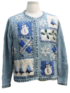 1980's Womens Ugly Christmas Sweater