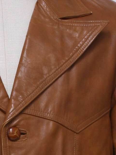 Huicai Fashion Men's Leisure Retro Leather Clothing Zipper Pocket