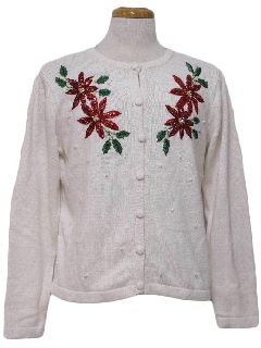 1980's Womens Ugly Christmas Sweater 