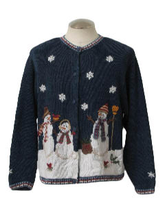 1980's Womens Ugly Christmas Sweater 