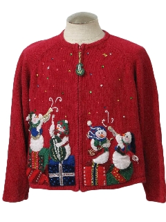 1980's Womens Ugly Christmas Sweater