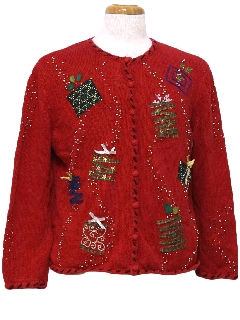 1980's Womens Ugly Christmas Sweater