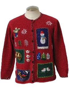 1980's Womens Ugly Christmas Sweater