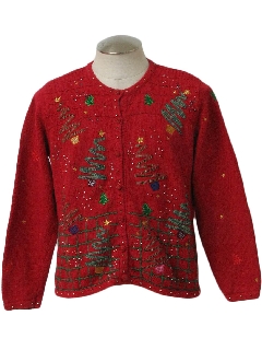 1980's Womens Ugly Christmas Sweater