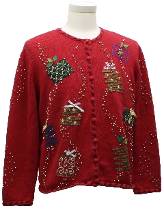 1980's Womens Ugly Christmas Sweater