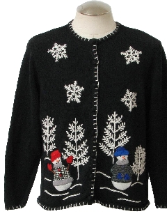 1980's Womens Ugly Christmas Sweater 