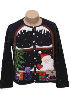 1980's Womens Ugly Christmas Sweater