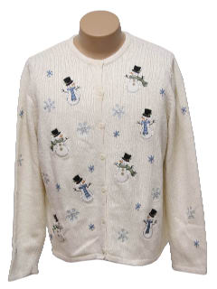 1980's Womens Ugly Christmas Sweater