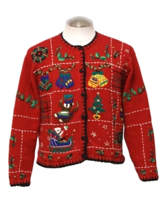 1980's Womens Ugly Christmas Sweater