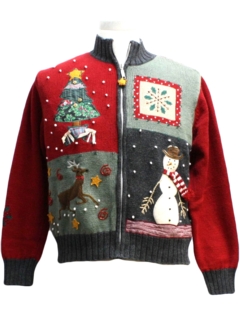 1980's Womens Ugly Christmas Sweater