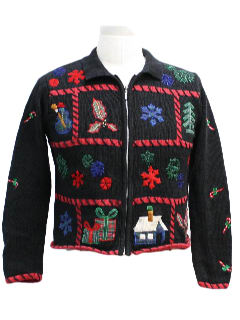 1980's Womens Ugly Christmas Sweater