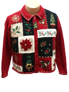 1980's Womens Ugly Christmas Sweater