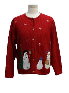 1980's Womens Ugly Christmas Sweater