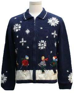 1980's Womens Ugly Christmas Sweater